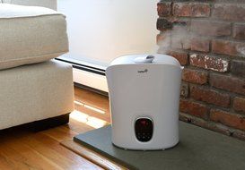 Ivation Digital Humidifier w/LCD Control Panel &ndash; Features Warm &amp; Cool Mist, Timer, Auto Shutoff, Aroma Compartment... N3