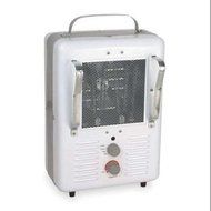 DAYTON 3VU33 Electric Space Heater, Fan Forced, 120V,