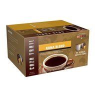 Caza Trail Coffee, Kona Blend, 50 Single Serve Cups N5