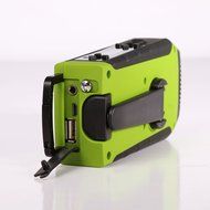 ONENESS Emergency Survival Solar Hand Crank Multi- Purpose Digital Radio AM/FM/ NOAA + Flashlight+Cellphone Charger...