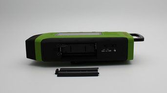 ONENESS Emergency Survival Solar Hand Crank Multi- Purpose Digital Radio AM/FM/ NOAA + Flashlight+Cellphone Charger... N2