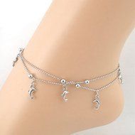 Fashion Dolphin Women Bracelet Foot Ankle Chain Chic Jewelry Gift