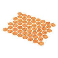 Prime-Line Products KD 16084 Self Adhesive Smooth Plastic Screw Hole Covers (Pack of 53), Oak by Prime-Line Products