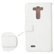 Spritech(TM) PU Leather Bling Phone Case For ZTE ZMAX Z970,Handmade Blue Crystal White Flower Accessary Design... N27