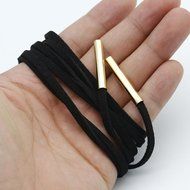 Women Fashion Sexy Black Leather Choker Charm Bohemia Necklace Jewelry Gift N5