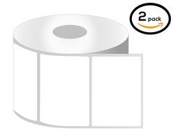 3 Inch Core - 4 x 2.5 Zebra Compatible Direct Thermal Labels 2 Rolls for Zebra Industrial Printer S4M Z4M 105SE... N3