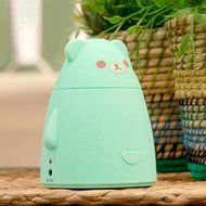DZT1968 USB LED Ultrasonic Home Humidifier Air Diffuser Purifier Atomizer (Green) N2