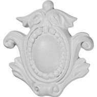 Ekena Millwork ONL05X05CO 5 1/8-Inch W X 5 1/8-Inch H X 3/4-Inch P Cole Center Onlay by Ekena Millwork