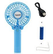 Topwell&reg; Rechargeable Fans Portable Handheld Fan Battery Operated Cooling Fan Electric Personal Fans Foldable... N35