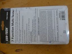 CEN-TECH 7 FUNCTION DIGITAL MULTIMETER AC/DC VOLTAGE CURRENT BATTERY TESTER NEW