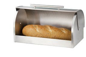 Home Basic BB44294 Bread Box With Glass Cover