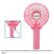 Topwell&reg; Rechargeable Fans Portable Handheld Fan Battery Operated Cooling Fan Electric Personal Fans Foldable... N41