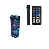 IQ Sound IQ-4810DJBT 2x10" Rechargeable DJ Speaker w/Bluetooth/FM/USB/SD/AUX-In/Mic/Remote