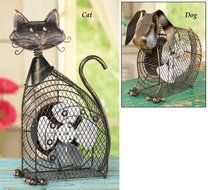 Vintage Mesh Pet Fan, Cat