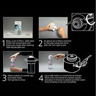 Mini Humidifier USB Charging Portable Bottle Steam Air Mist Diffuser Office Room Free&amp;Drop Shipping N5