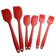 Kitchenware Cooking Utensil Set 6 Sets of Silicone Coated Iron Tool and Gadget