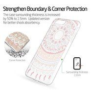iPhone 7 Plus [5.5''] Case, JIAMY Mandala Sun Lace Totem Series Print Cover Vogue Soft TPU Crystal Back Unique...