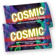 Magical Flames Vibrant &amp; Colorful Flames for Wood Burning Fires (25 Pack) N19
