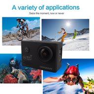 Sport Camera, Canany Wifi Action Camera 1080P HD 12MP 2.0Inch Bundle With 2 Batteries and FREE Accessories Kits... N10