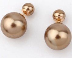 Fashion Pearl Crystal Rhinestone Gold/Silver Plated Earring Ear Stud Jewelry N4