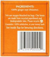 Triple Leaf Tea, Ginger, 20 Tea Bags (Pack of 6) N5