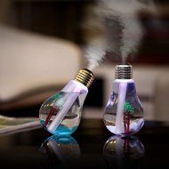 UnitedPlug 400ml Electric USB Mini Portable Travel Home Office Ultrasonic Air Cool Mist Humidifier Colorful lights... N3