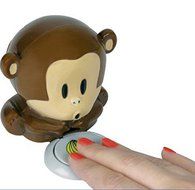 ANKKO Cute Plastic Monkey Finger Nail Polish Air Dryer Blower N2
