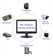 Eleduino 13.3&quot; 1080p Portable Monitor with HDMI, VGA,Speaker Inputs