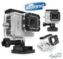 Pyle PSCHD90SL eXpo Hi-Res Mini Action Video Camera with 20 Mega Pixel Camera, 2-Inch LCD Screen and Wi-Fi Remote... N4
