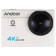 Andoer Ultra HD Action Sports Camera 2.0&quot; LCD 16MP 4K 25FPS 1080P 60FPS 4X Zoom WiFi 25mm 173 Degree Wide-Lens...
