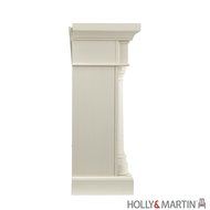 Holly &amp; Martin Weatherford Convertible Electric Fireplace-Ivory N5