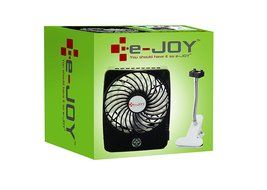 E-joy&reg; Mini USB Powered Flexible Gooseneck Fan LED Cooling Flashing USB Temperature Fan for PC Laptop Notebook... N69
