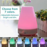 Essential Oil Diffuser, Elecstars 100ml Cool Mist Humidifier with Adjustable Mist Mode Portable Ultrasonic with... N3