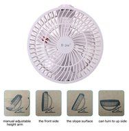E-joy&reg; Mini USB Powered Flexible Gooseneck Fan LED Cooling Flashing USB Temperature Fan for PC Laptop Notebook... N77