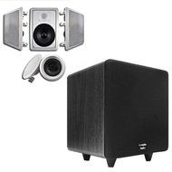 Acoustic Audio HT-65 In-Wall/Ceiling 5.1 Home Theater 6.5" Speakers and 15" Powered Sub HT-65-CS15B
