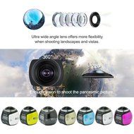 Cshine 360 Degree Mini WiFi Panoramic Video Camera 2448P 30fps 16MP Photo 3D Sports DV VR Video And Image ABS(... N2