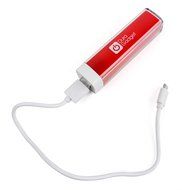 High Capacity Universal Power Bank in Red with Included Micro USB Cable - Compatible with IceFox Outdoor Sport...