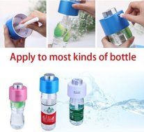 NAKY Mini Portable Bottle Cap Air Humidifier with USB Cable for Office Home N4