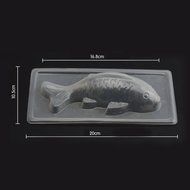 MuLuo Kitchen Diy 3D Koi Fish Cake Chocolate Mould Jelly Handmade Mold N3