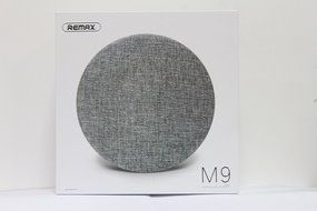 Bluetooth Speakers With Stand Sphere Design Fabric Material With Big Sound Unique Home and Office Decoration Grey N6