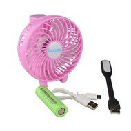 Baaaq Handheld Mini Battery Fan Foldable Fans for Home and Travel (Foldable Fans, Blue) N5