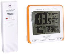 La Crosse Technology 308-179OR Wireless Temperature Station with Trends and Alerts N3