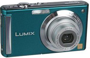 Panasonic Lumix DMC-FS3A 8.1MP Digital Camera with 3x MEGA Optical Image Stabilized Zoom (Light Blue) N3