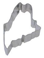 CybrTrayd R&amp;M Maine State Tinplated Steel Cookie Cutter, Silver, Bulk Lot of 12