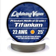 LV Titanium Grade 1 Wire 22 AWG - 25'