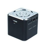 Music Angel Mini Speaker Multimedia Speaker Support Tf Card U Disk Fm Radio Md07u Black N3