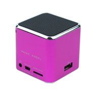 Music Angel Mini Speaker Multimedia Speaker Support Tf Card U Disk Fm Radio Md07u Black N4