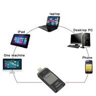 iPhone USB Flash Drive Suit For Iphone 6 / 5 IOS 9.0 and Android with Double Plug (USB and iPhone Interface) for... N3