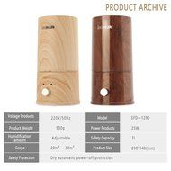 SUNKY - Ultrasonic Cool Humidifier, Handcraft Air Cleaner Purifier Diffuser - 3L Capacity - Humidity Mist Control... N8