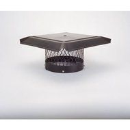 HomeSaver Pro 8" Galvanized Round Chimney Cap 3/4" Mesh
